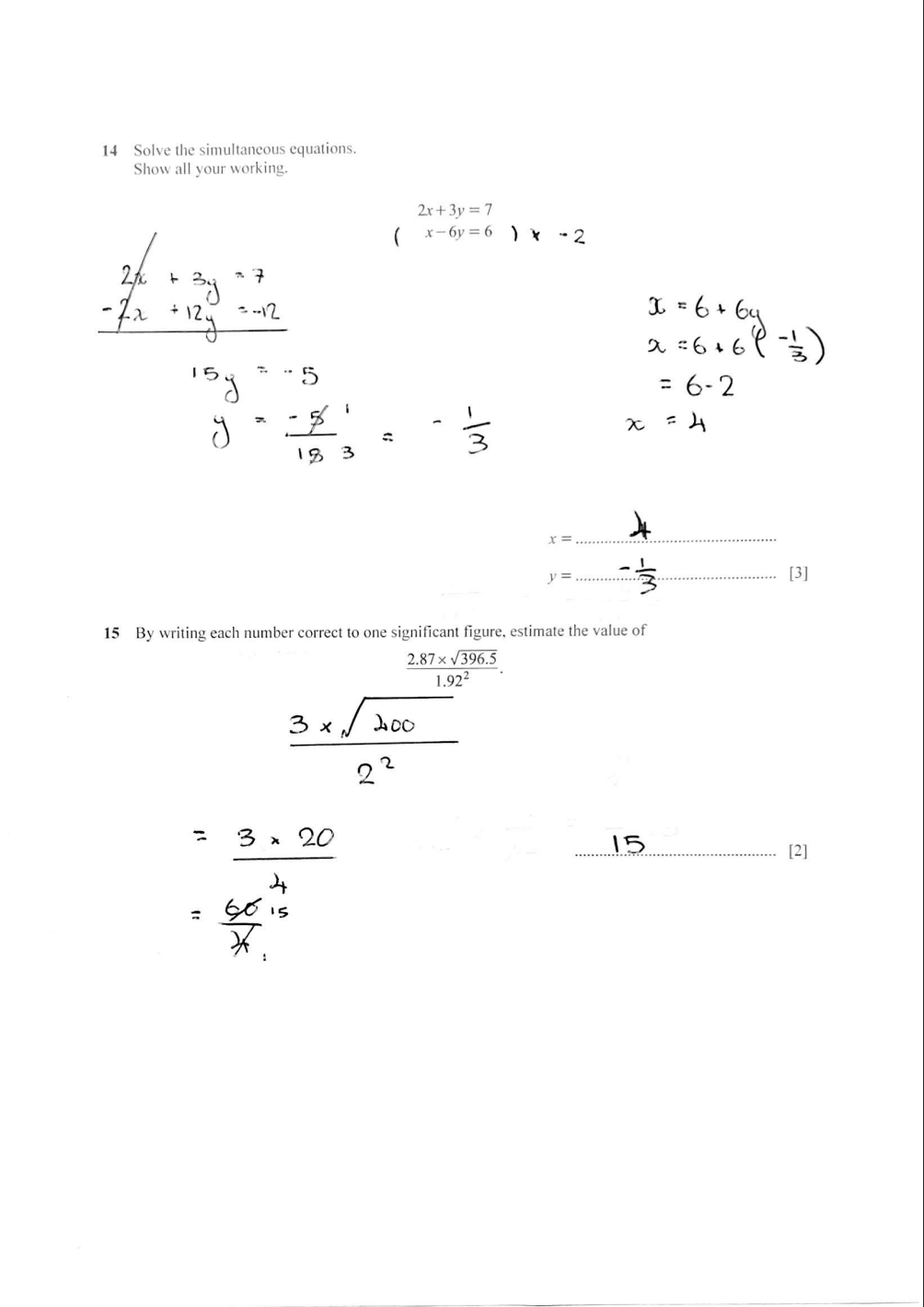 O-level Mathematics Workbook