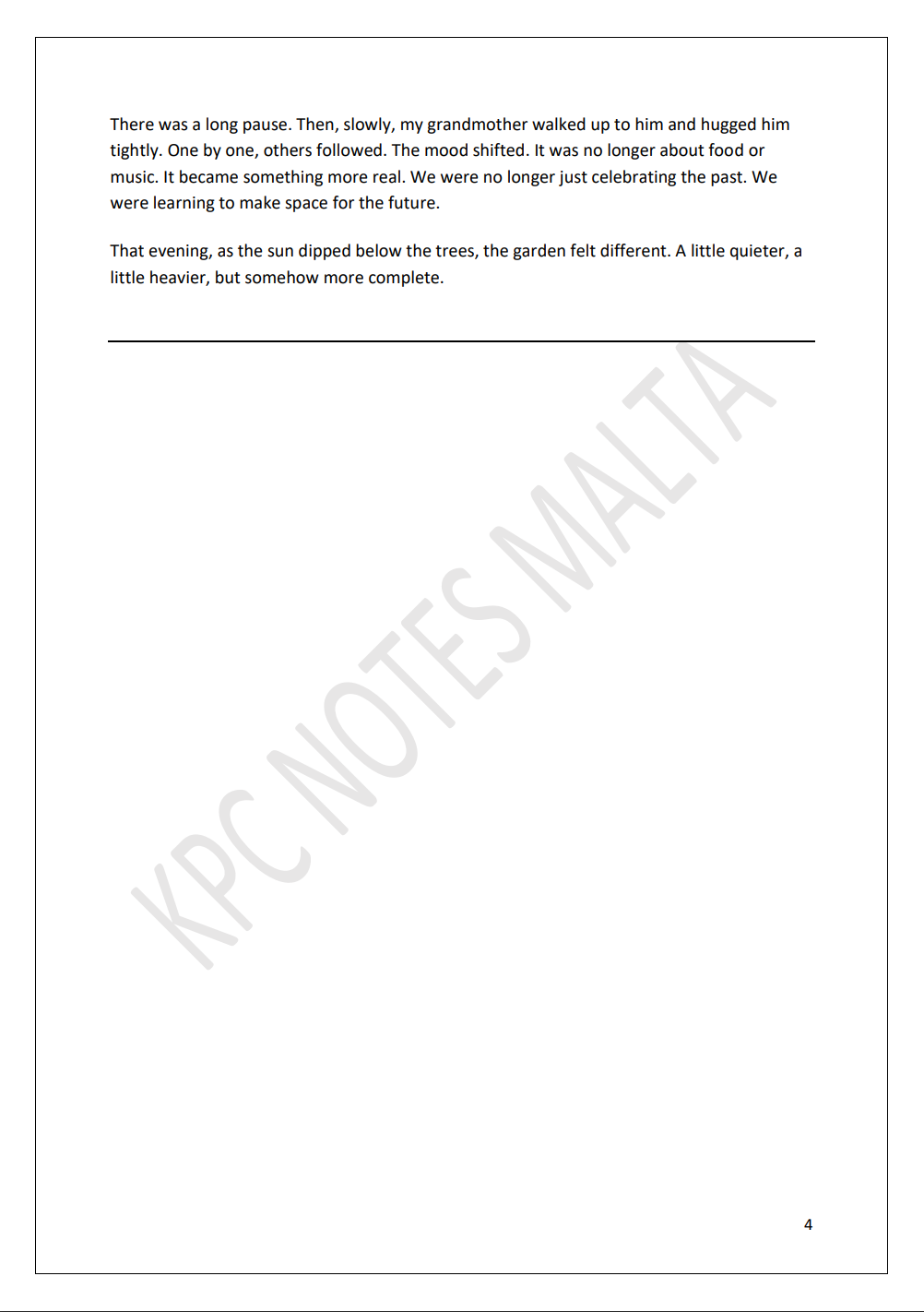 English Intermediate | Notes & Model Essays