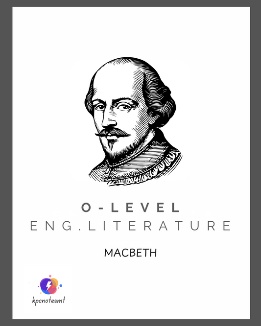 O-level English Literature | Macbeth