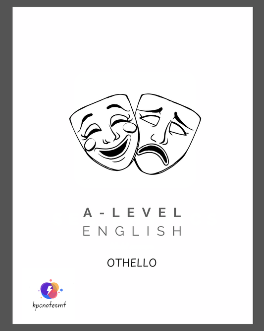 English A-level Notes & Model Essays | Othello