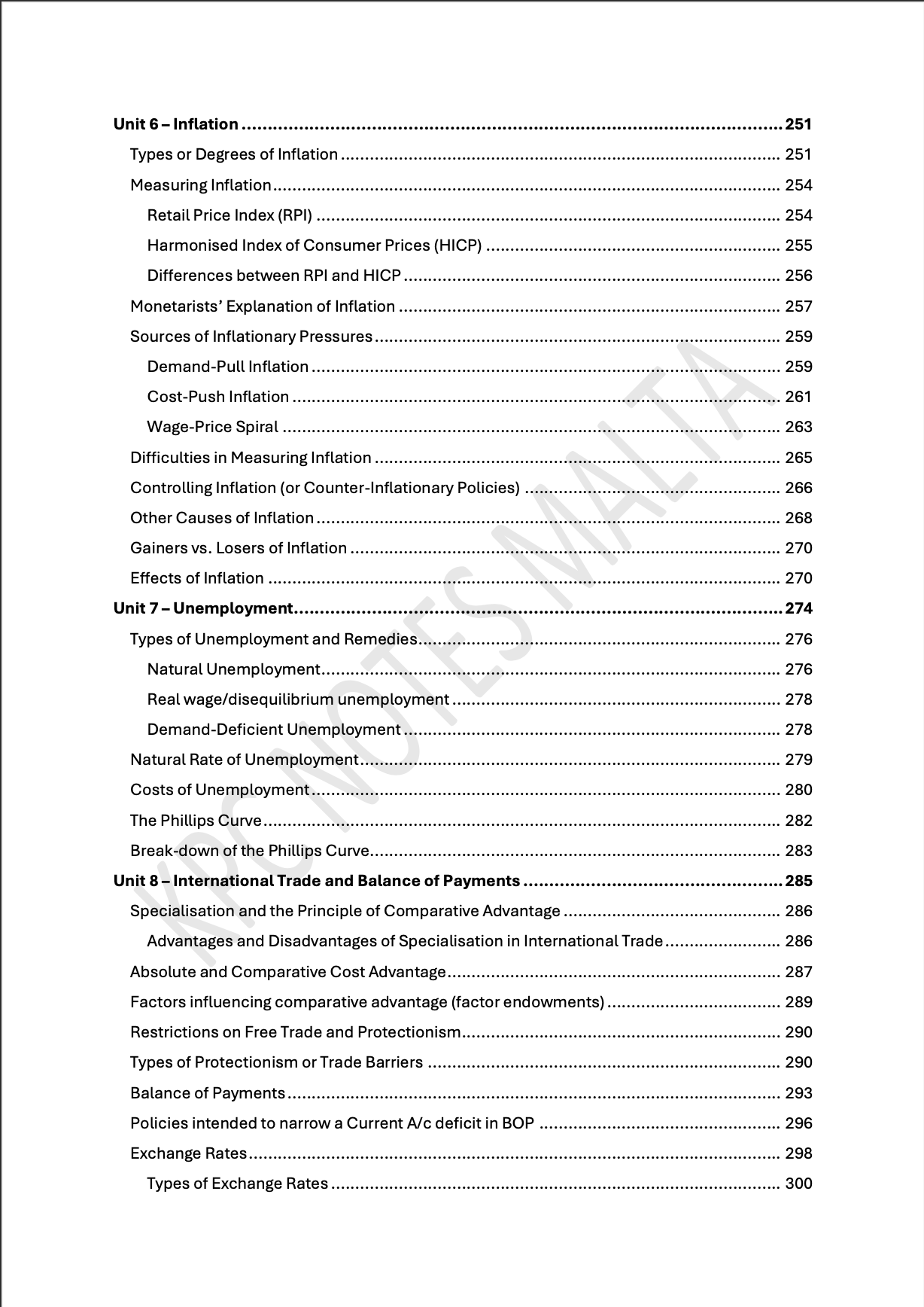 Economics A-Level | Full Syllabus Notes & Workbook.