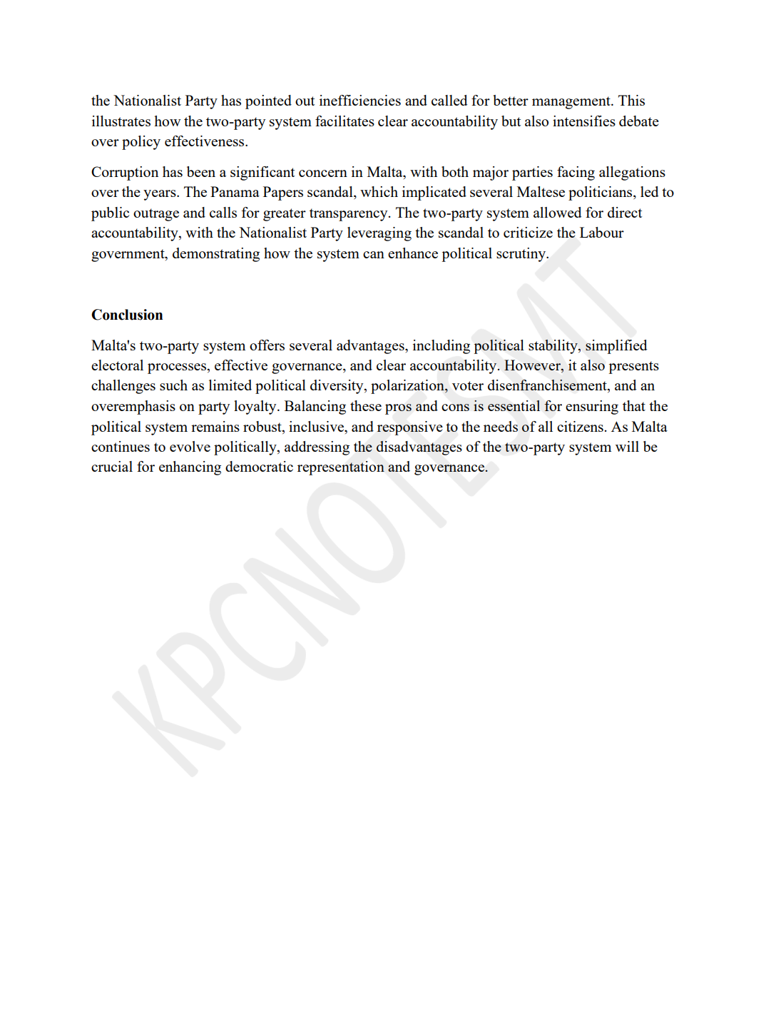Systems of Knowledge Notes & Model Essays