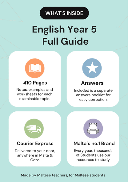 Overview: 348 pages of notes, examples and worksheets, with a separate answers booklet