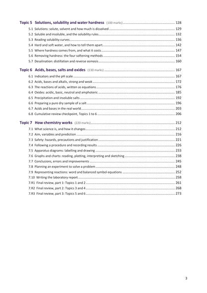 Year 9 | Chemistry Notes & Workbook Bundle