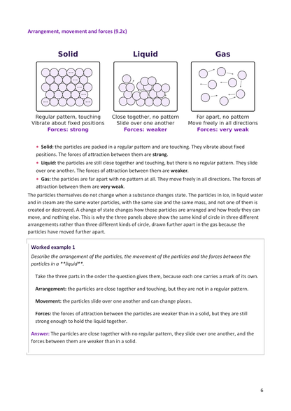 Year 9 | Chemistry Notes & Workbook Bundle
