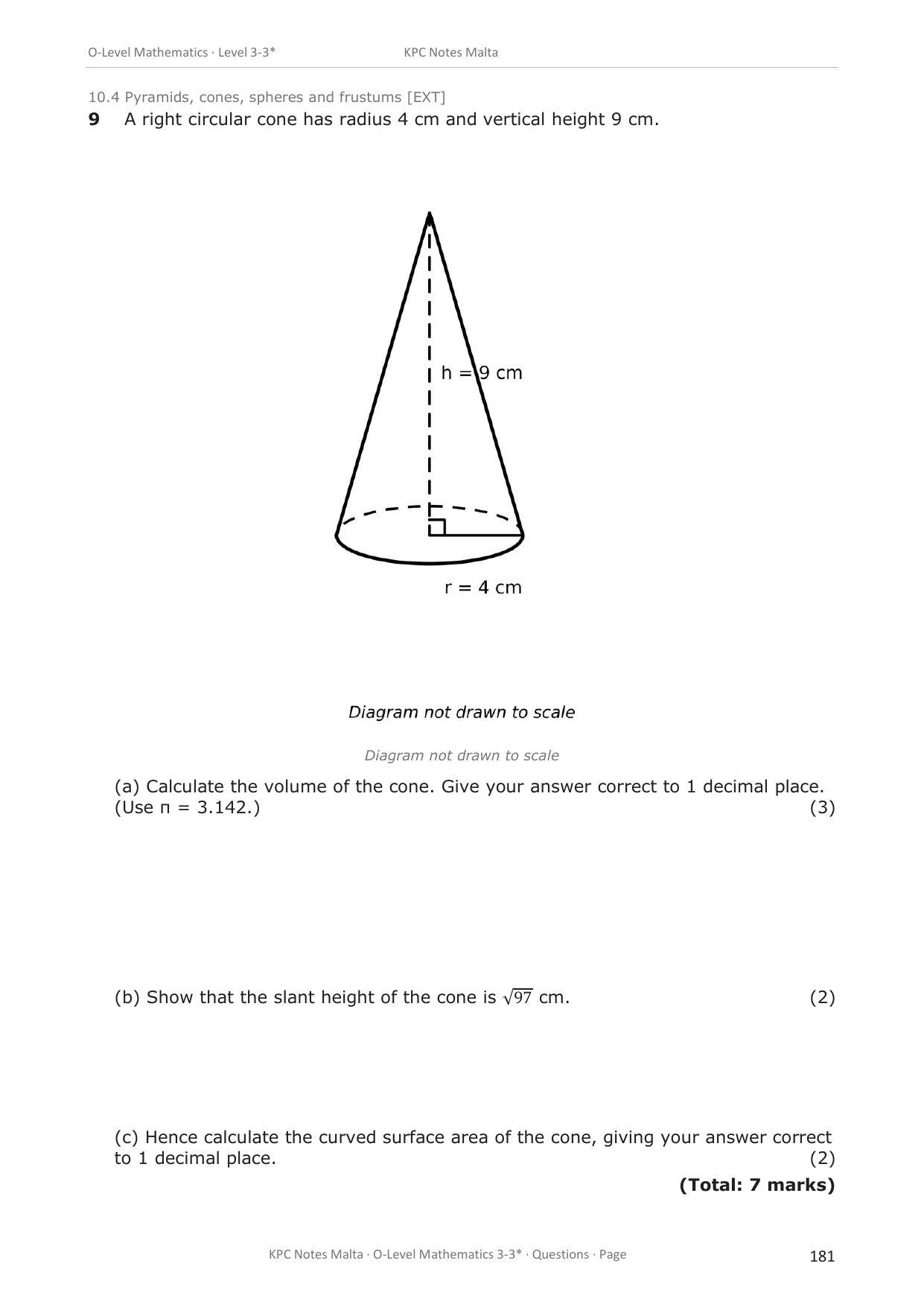 O-level Maths | Workbook