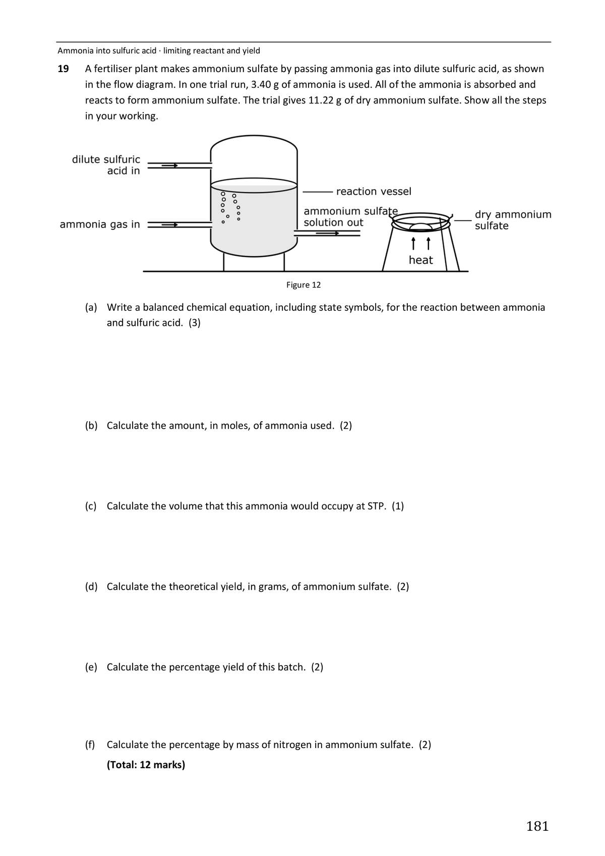 O-level Chemistry | Workbook