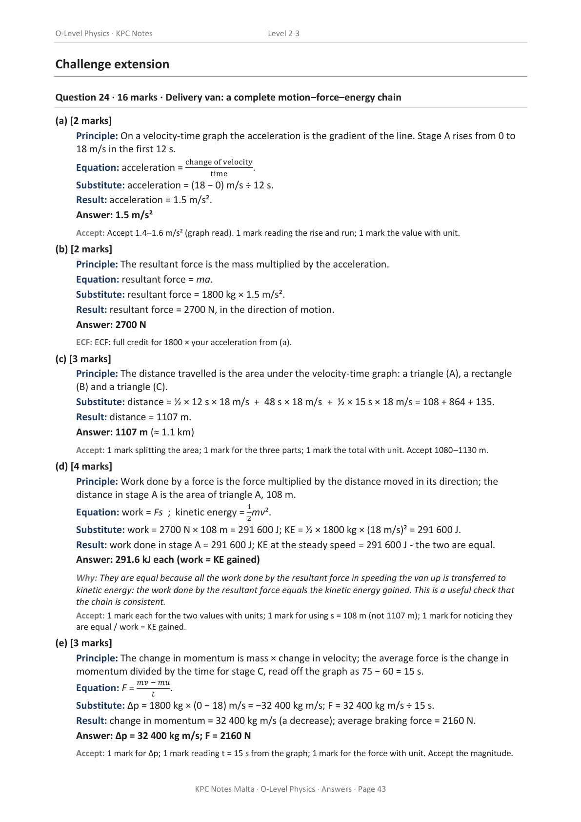 ⭐ O-level Physics | Workbook