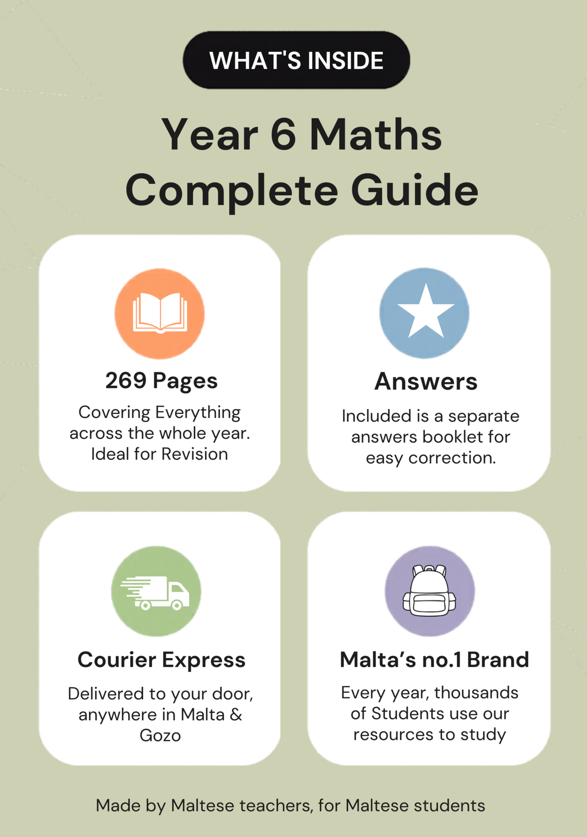 Overview: 269 pages of notes, examples and worksheets, with a separate answers booklet