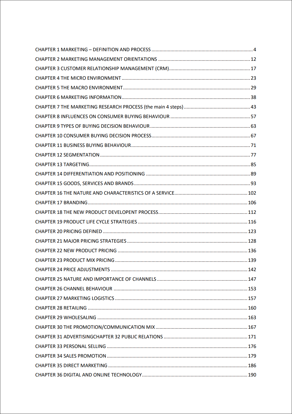 Marketing A-level Model essays