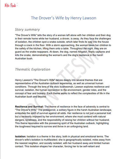 English Intermediate | Notes & Model Essays