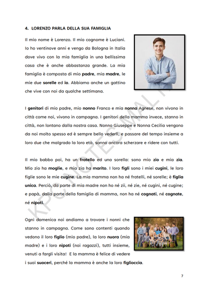 O-level Italian Model Essays