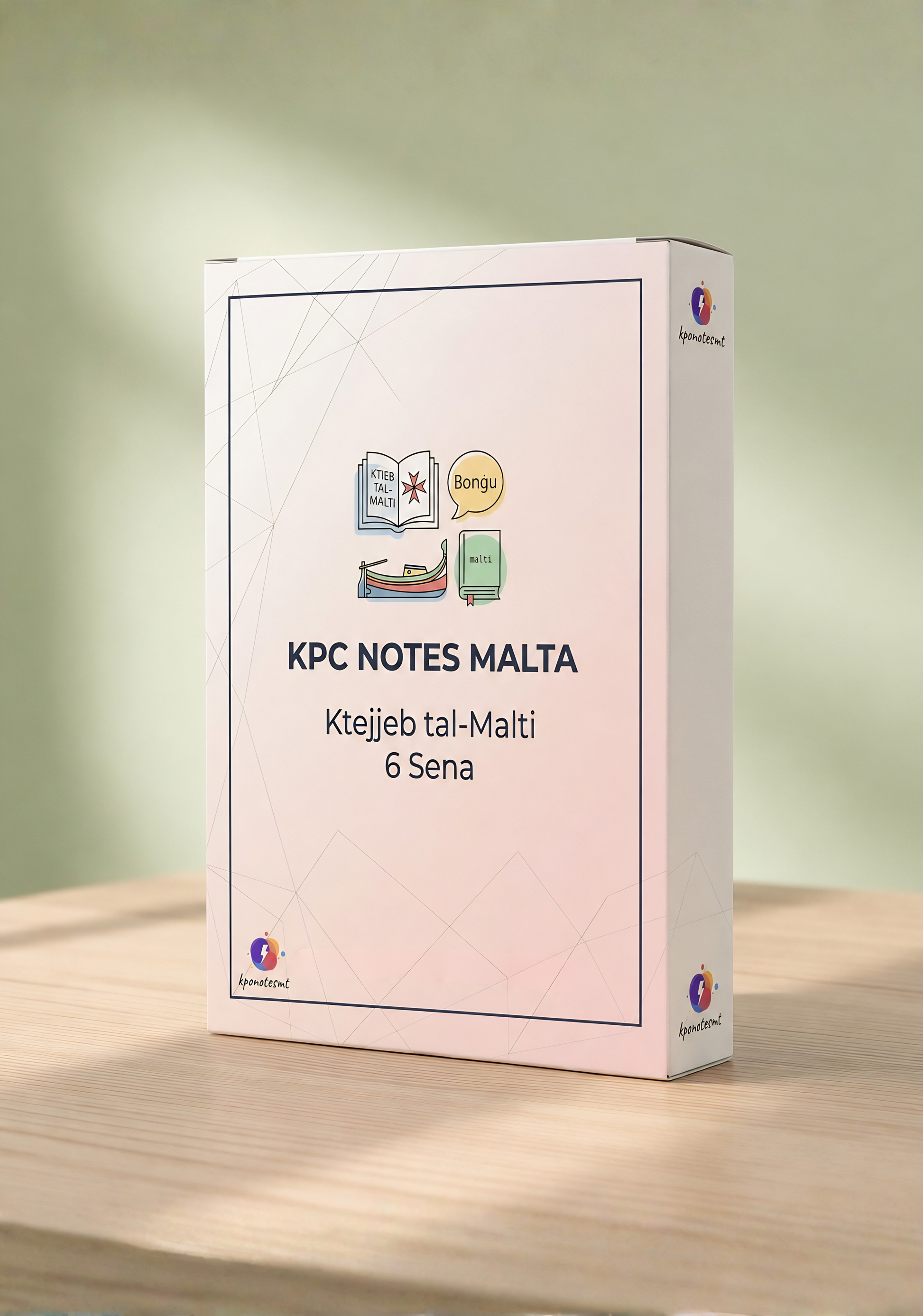 Gwida Kompluta tal-Malti għas-Sitt Sena minn KPC Notes Malta, ktieb stampat u rilegat għas-sena skolastika 2026/7