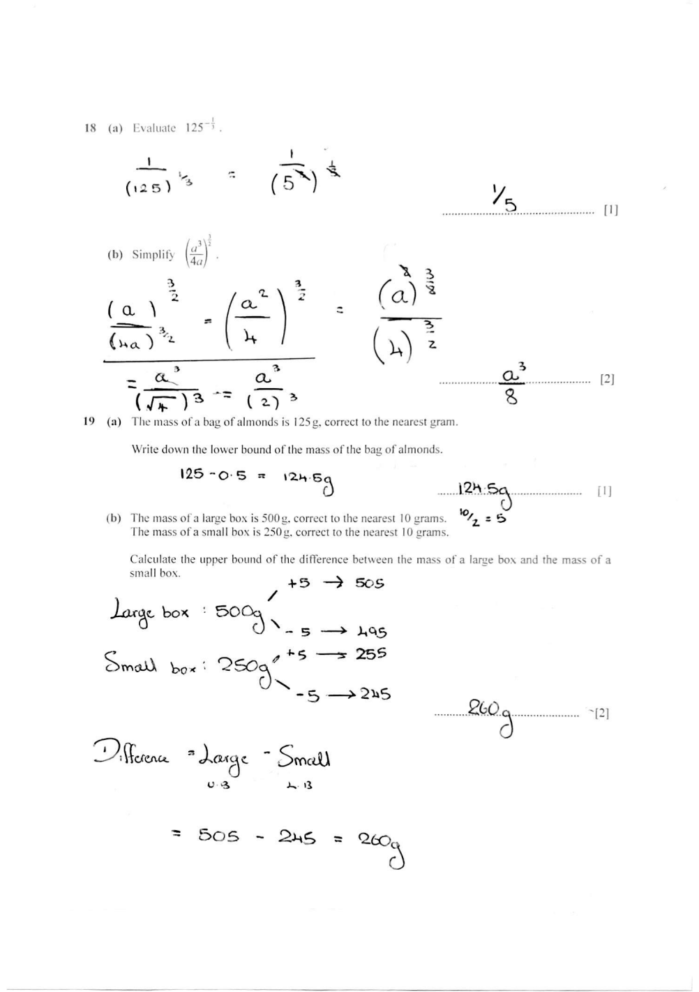 O-level Mathematics Model answers Workbook │ 𝗨𝗽𝗱𝗮𝘁𝗲𝗱