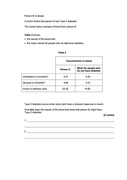 O-level Biology Model answers Workbook