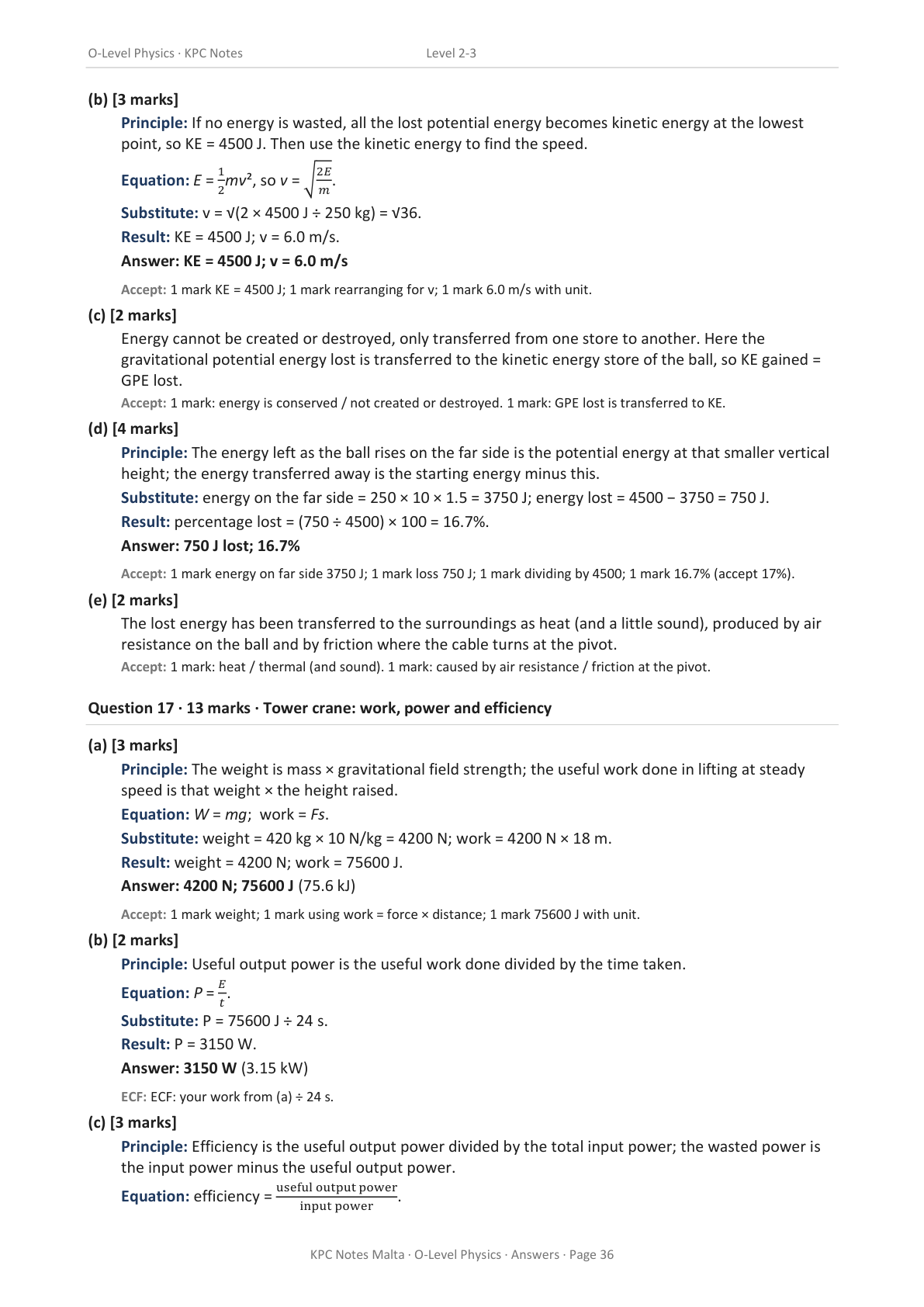 ⭐ O-level Physics | Workbook