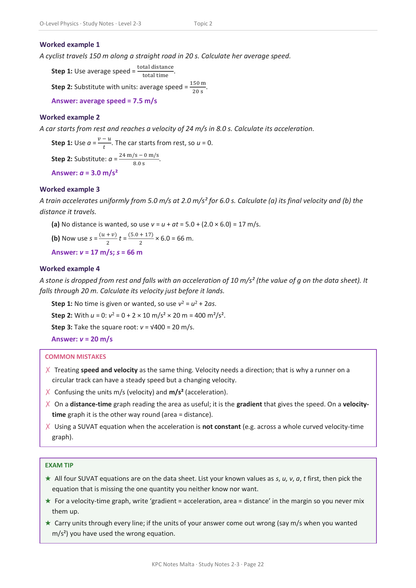 ⭐ O-level Physics | Note Pack