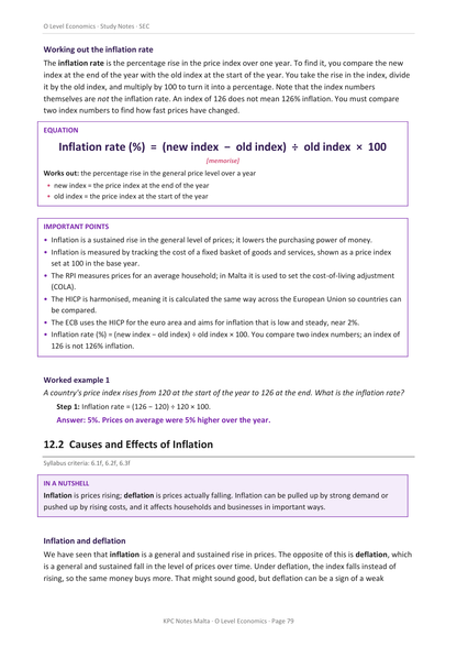 O-level Economics | Full Syllabus Notes
