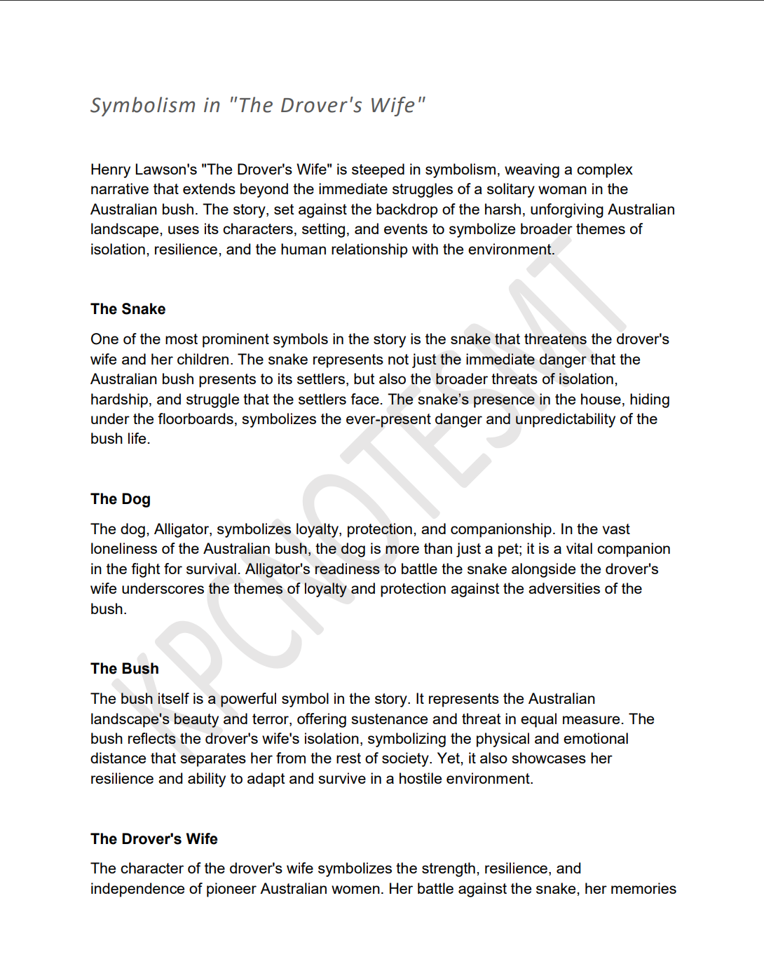 English Intermediate | Notes & Model Essays