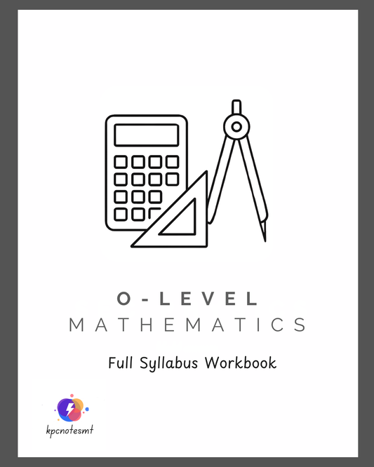 O-level Maths | Workbook