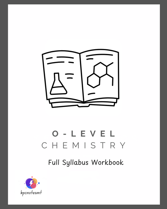 O-level Chemistry | Workbook