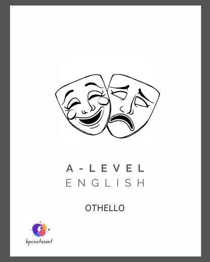 English A-level Notes & Model Essays | Othello
