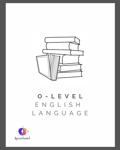 O-level English Language Model answers & Workbook