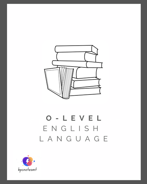 O-level English Language Model Essays & Comprehensions