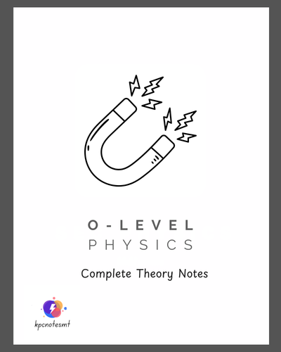 ⭐ O-level Physics | Note Pack