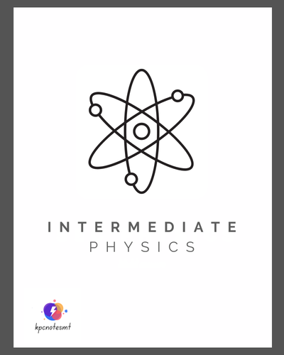 Physics Intermediate | Full Syllabus Notes