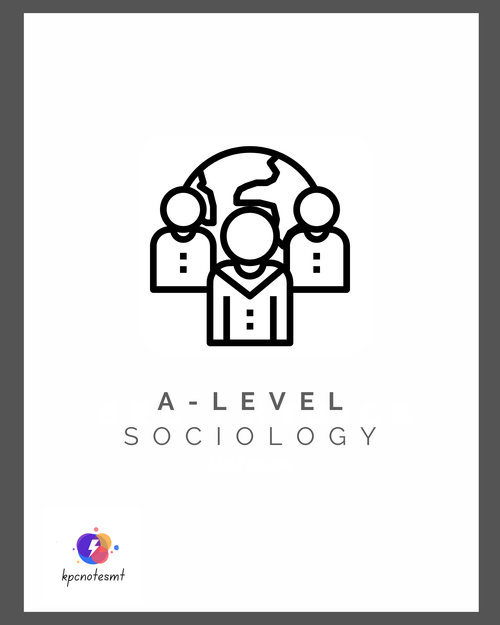 Sociology A-Level | Full Syllabus Notes | 2026.