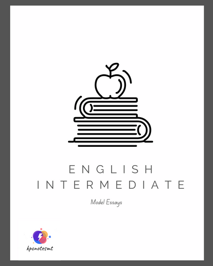 English Intermediate Notes & Model Essays