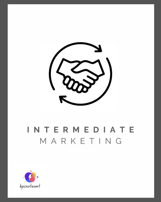 Intermediate Marketing | Full Syllabus Notes