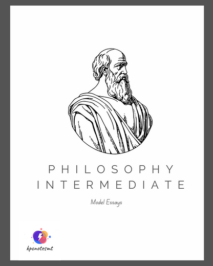 Philosophy Intermediate Model Essays