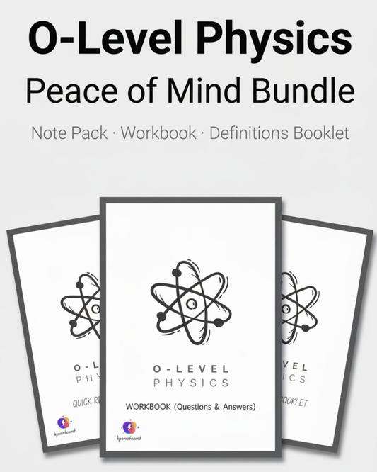 O-Level Physics | Full Syllabus Bundle