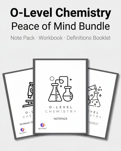 O-Level Chemistry | Full Syllabus Bundle