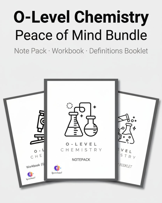 O-Level Chemistry | Full Syllabus Bundle