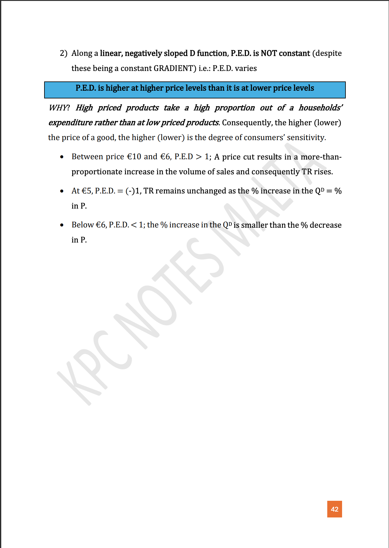 Economics Intermediate Full Syllabus Notes & Workbook.
