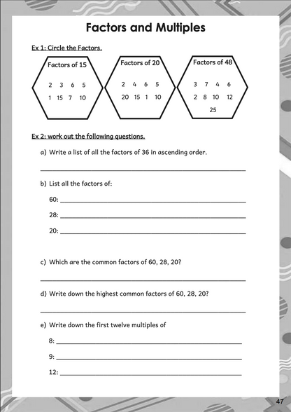 Year 7 | Maths Workbook