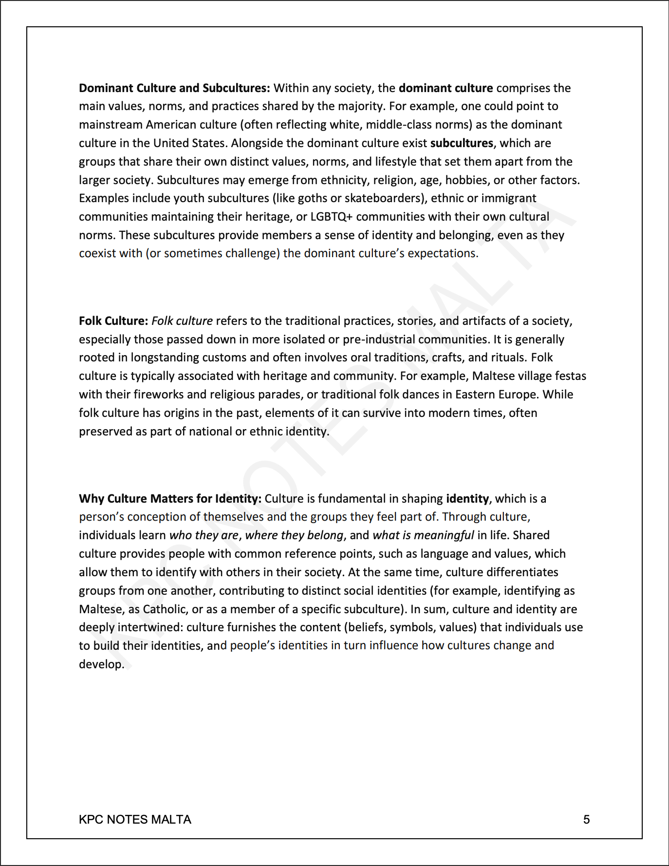 Sociology A-Level | Full Syllabus Notes | 2026.