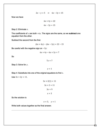 🔥 O-level Mathematics | Note Pack