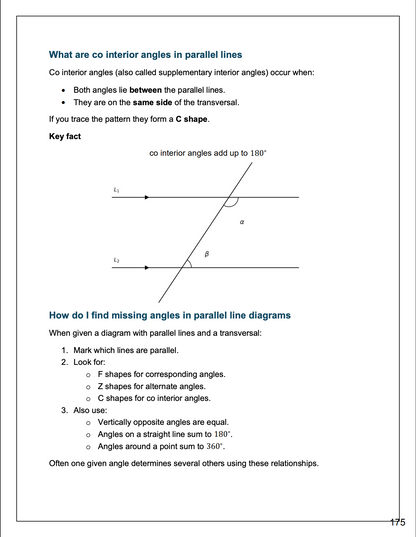 🔥 O-level Mathematics | Note Pack