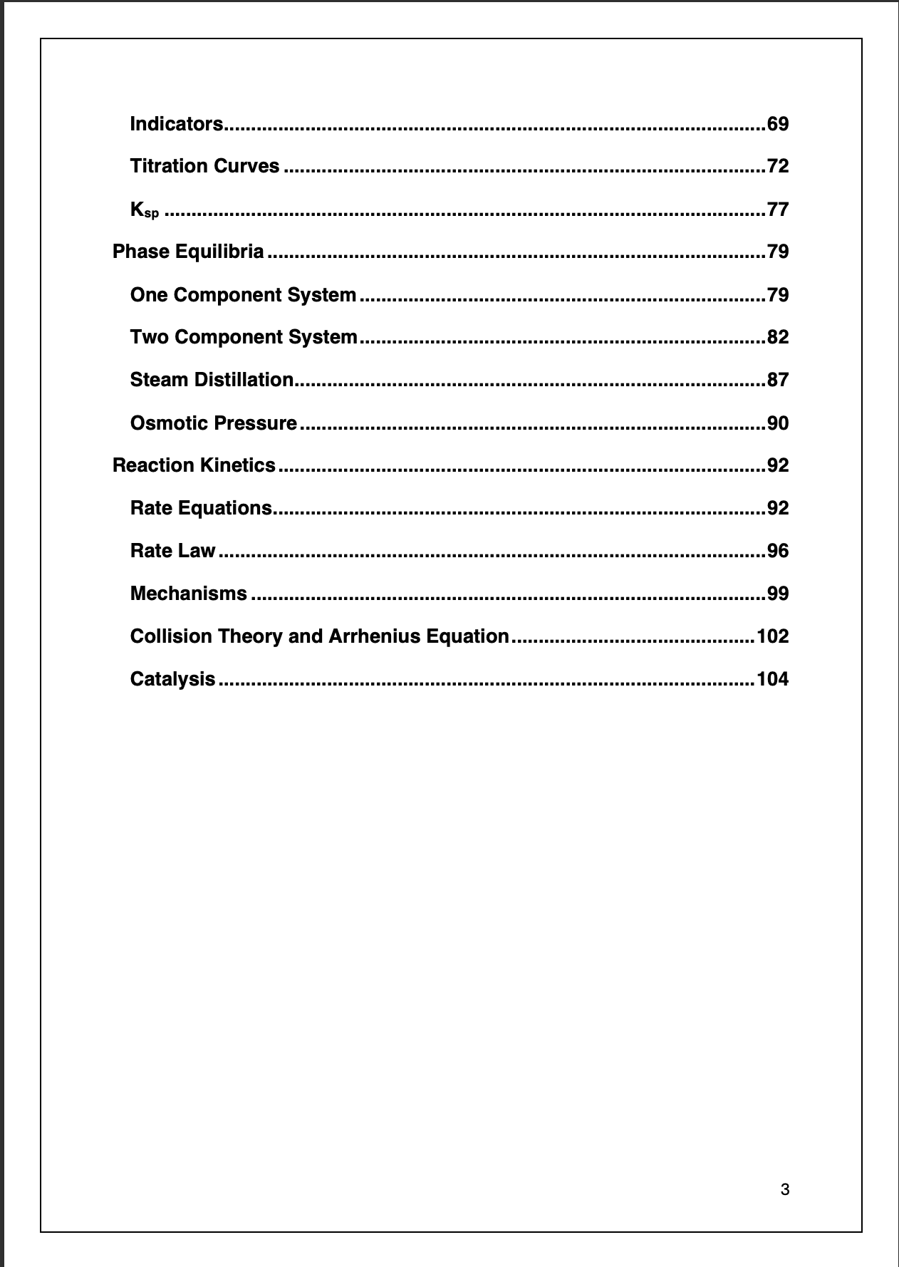 Chemistry A-Level Model Answers | Physical Chemistry