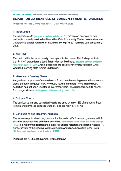 O-Level English Language | Reading, Writing, Speaking, Listening