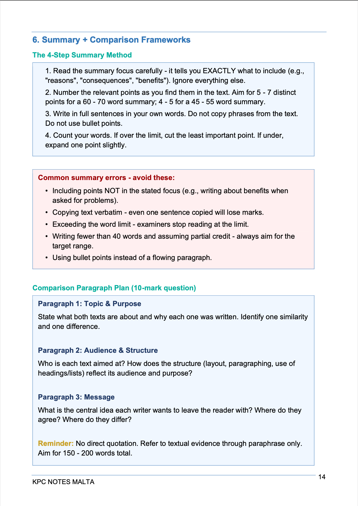 O-Level English Language | Reading, Writing, Speaking, Listening