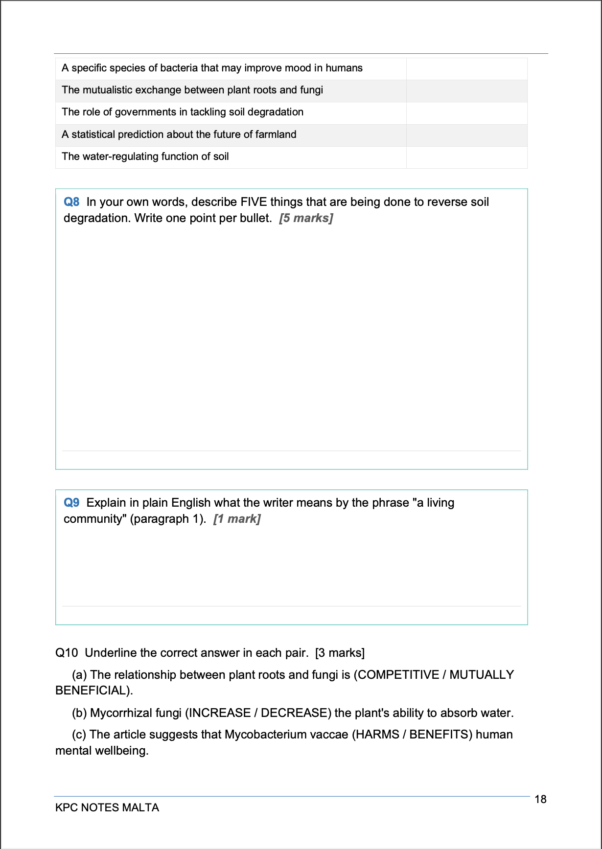 O-Level English Language | Reading, Writing, Speaking, Listening
