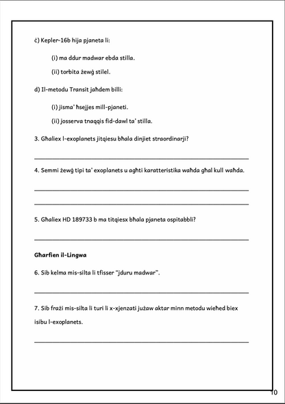 Year 6 | Gwida Kompluta tal-Malti