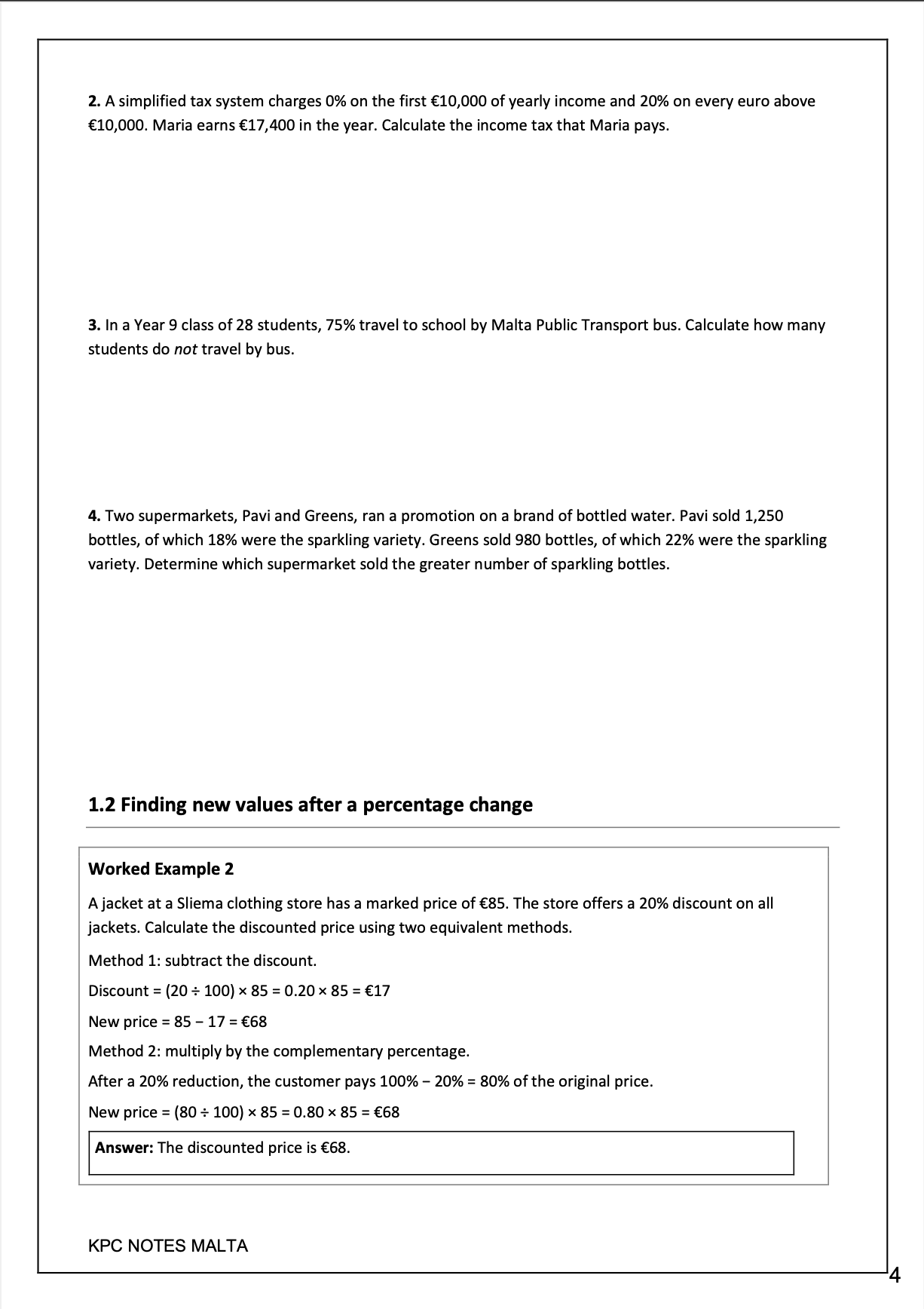 Year 9 | Mathematics Revision Notes & Workbook
