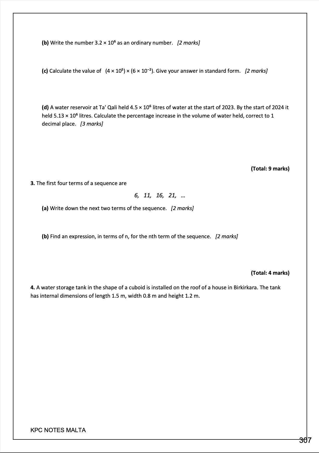 Year 9 | Mathematics Revision Notes & Workbook