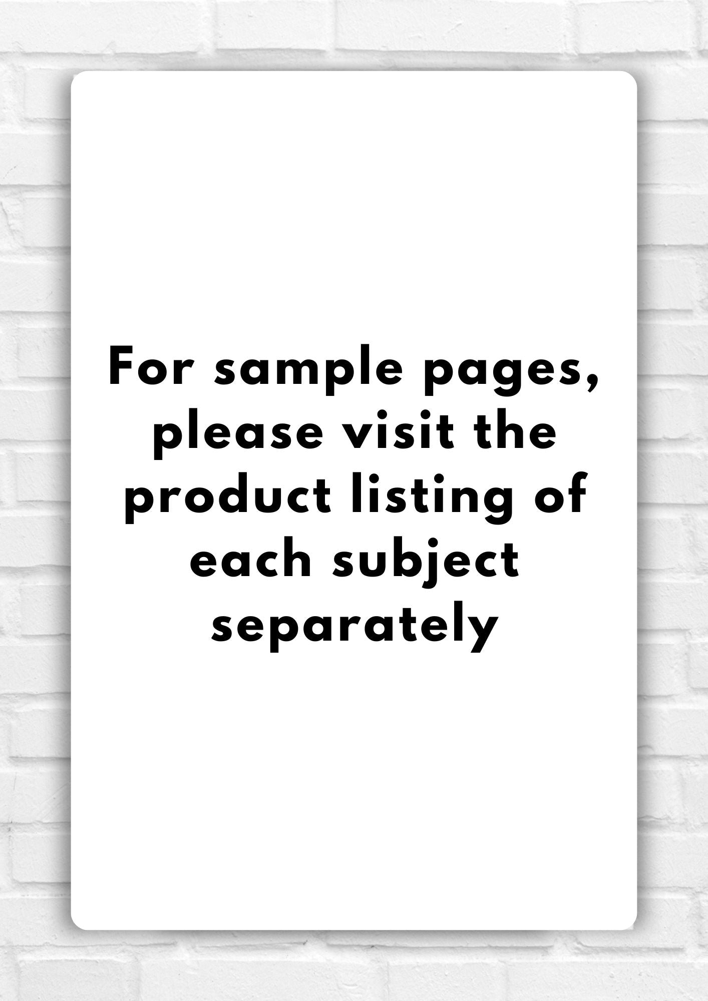 ⭐ Year 7 Full Bundle | Complete Set